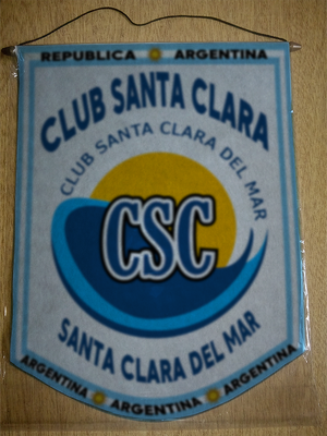 BANDERIN CLUB SANTA CLARA DEL MAR