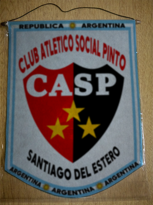 BANDERIN SOCIAL PINTO SANTIAGO DEL ESTERO