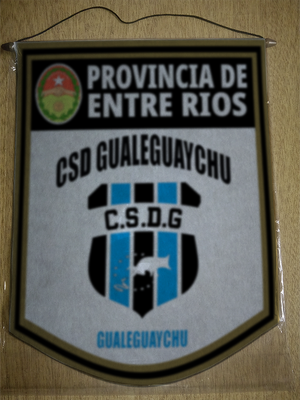 BANDERIN CS DEPORTIVO GUALEGUAYCHU ENTRE RIOS