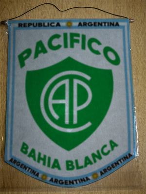BANDERIN CLUB PACIFICO BAHIA BLANCA