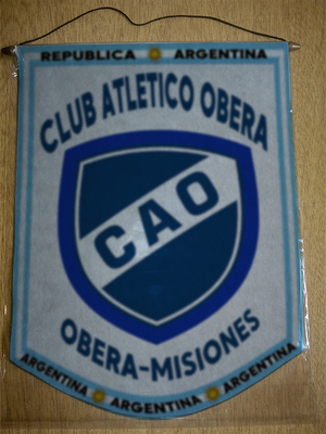 BANDERIN CLUB ATLETICO OBERA MISIONES