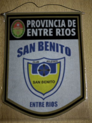 BANDERIN SAN BENITO ENTRE RIOS