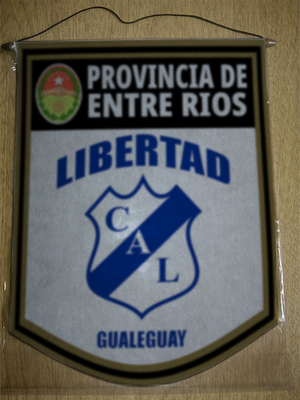 BANDERIN LIBERTAD GUALEGUAY ENTRE RIOS