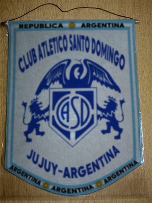 BANDERIN CLUB SANTO DOMINGO JUJUY