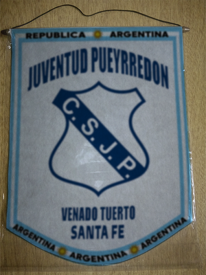 BANDERIN JUVENTUD PUEYRREDON VENADO TUERTO