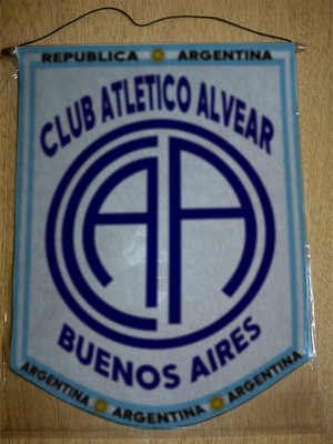 BANDERIN CLUB ATLETICO ALVEAR BS AS