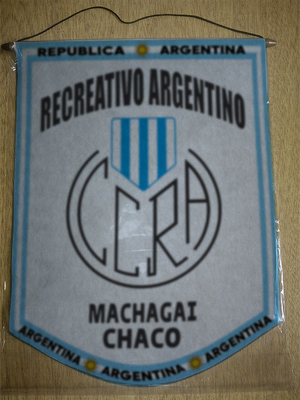 BANDERIN RECREATIVO ARGENTINO MACHAGAI CHACO