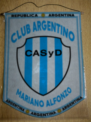 BANDERIN CLUB ARGENTINO (MARIANO ALFONZO)