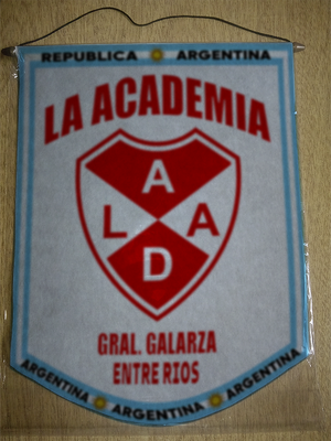 BANDERIN LA ACADEMIA GRAL GALARZA ENTRE RIOS