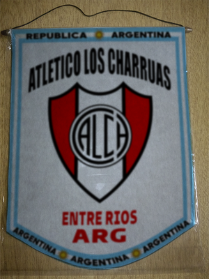 BANDERIN ATLETICO LOS CHARRUAS ENTRE RIOS