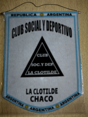BANDERIN DEPORTIVO LA CLOTILDE CHACO
