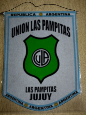 BANDERIN UNION LAS PAMPITAS JUJUY