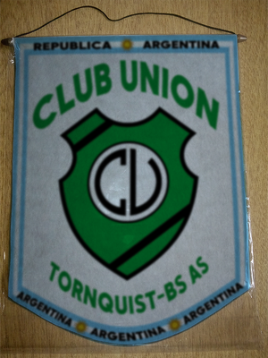 BANDERIN CLUB UNION TORNQUIST