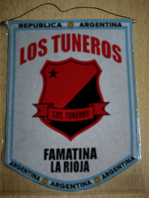 BANDERIN CLUB LOS TUNEROS FAMATINA