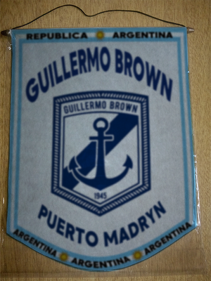 BANDERIN GUILLERMO BROWN PUERTO MADRYN