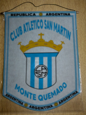 BANDERIN SAN MARTIN DE MONTE QUEMADO