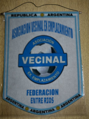 BANDERIN ASOCIACION VECINAL EX EMPLAZAMIENTO