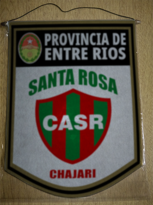 BANDERIN SANTA ROSA CHAJARI ENTRE RIOS