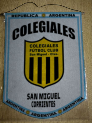 BANDERIN CLUB COLEGIALES FC SAN MIGUEL
