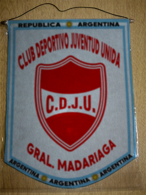 BANDERIN JUVENTUD UNIDA GRAL. MADARIAGA