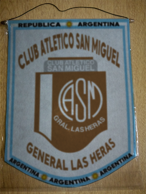 BANDERIN CLUB SAN MIGUEL LAS HERAS