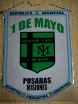 BANDERIN 1 DE MAYO POSADAS