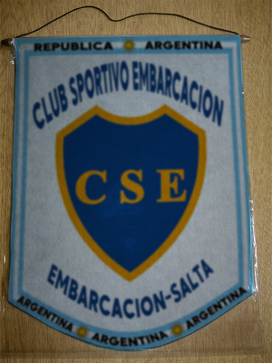 BANDERIN CLUB SPORTIVO EMBARCACION SALTA