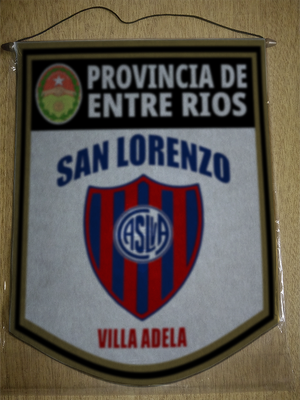 BANDERIN SAN LORENZO VILLA ADELA
