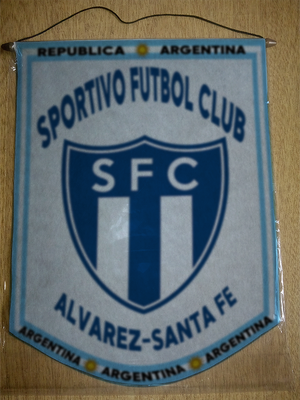 BANDERIN SPORTIVO FUTBOL CLUB ALVAREZ