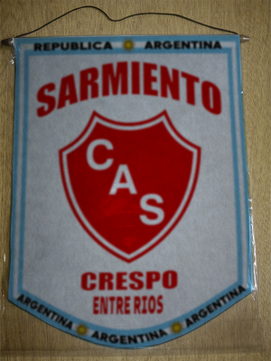 BANDERIN SARMIENTO CRESPO ENTRE RIOS