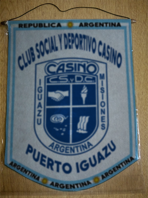 BANDERIN CLUB CASINO PUERTO IGUAZU
