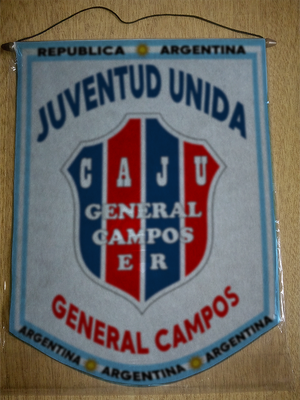 BANDERIN JUVENTUD UNIDA GENERAL CAMPOS