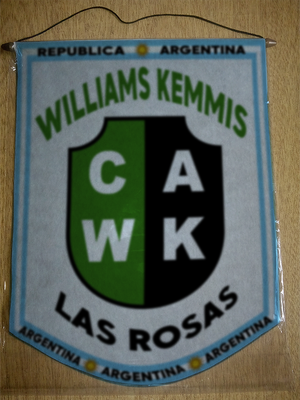 BANDERIN WILLIAMS KEMMIS LAS ROSAS