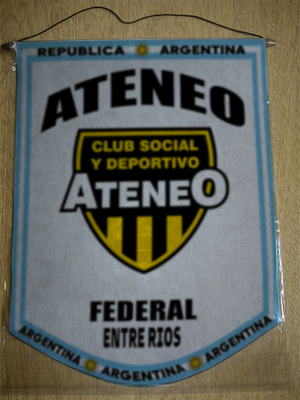 BANDERIN ATENEO FEDERAL ENTRE RIOS