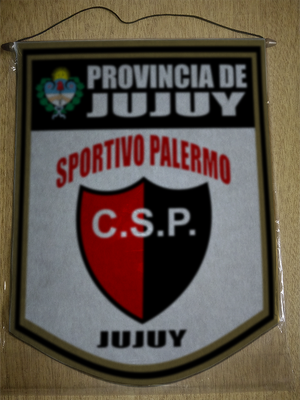 BANDERIN 40CM DORADO SPORTIVO PALERMO JUJUY