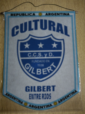 BANDERIN CULTURAL GILBERT ENTRE RIOS