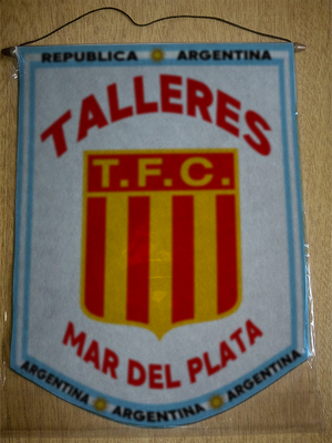 BANDERIN TALLERES FC MAR DEL PLATA