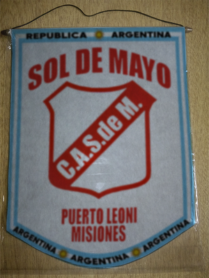 BANDERIN SOL DE MAYO LEONI