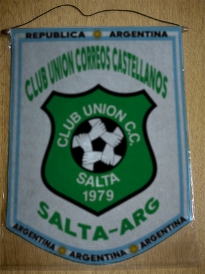 BANDERIN UNION CORREOS CASTELLANOS SALTA