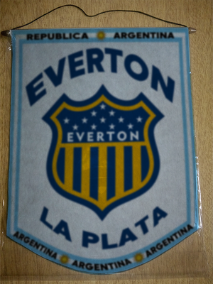 BANDERIN EVERTON DE LA PLATA