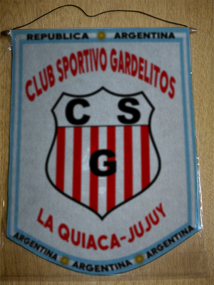 BANDERIN SPORTIVO GARDELITOS LA QUIACA JUJUY