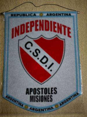 BANDERIN INDEPENDIENTE APOSTOLES
