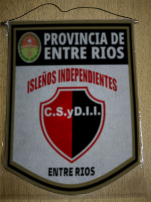 BANDERIN ISLEÑOS INDEPENDIENTES ENTRE RIOS