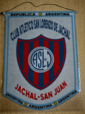 BANDERIN SAN LORENZO DE JACHAL