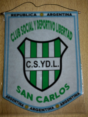 BANDERIN CLUB LIBERTAD DE SAN CARLOS
