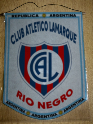 BANDERIN CLUB LAMARQUE RIO NEGRO