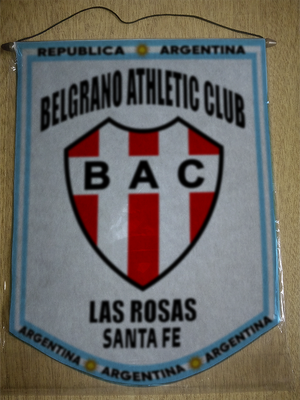 BANDERIN BELGRANO ATHLETIC LAS ROSAS