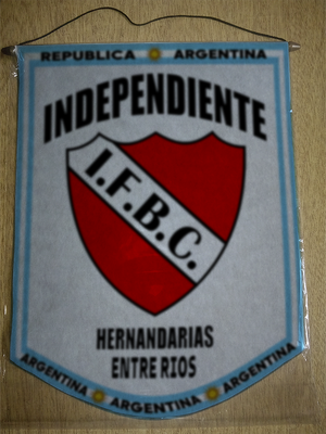 BANDERIN INDEPENDIENTE HERNANDARIAS ENTRE RIOS