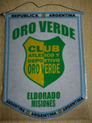 BANDERIN ORO VERDE ELDORADO