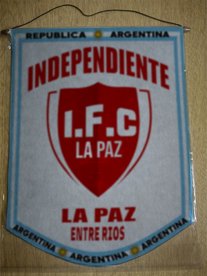 BANDERIN INDEPENDIENTE LA PAZ ENTRE RIOS